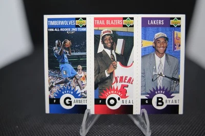 1996-97 Collector's Choice Garnett O'Neal Bryant RC #M139/M158/M129 - Image 1 of 2