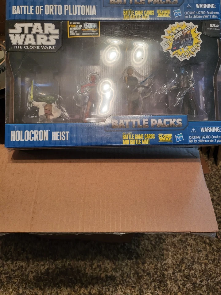 2010 Star Wars The Clone Wars Battle Packs Holocron Heist как новый в коробке  - Изображение 1 из 1
