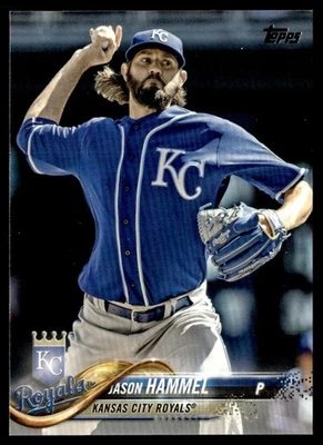 2018 Topps Jason Hammel Kansas City Royals #385 - Image 1 of 2