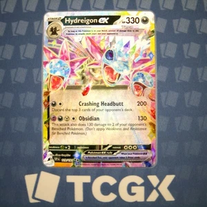 Pokemon - Hydreigon ex - 119/191 - SV08: Surging Sparks - Holo - Double Rare NM - Picture 1 of 1