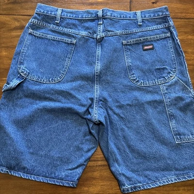 Dickies Carpenter Jorts Jean Shorts Mens Size 42 Skater Workwear Utility Denim - Image 1 of 4