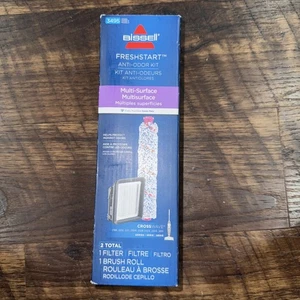 Kit antiolor de rodillo y filtro de cepillo multisuperficie Bissell 3495 para Crosswave nuevo en caja - Imagen 1 de 5
