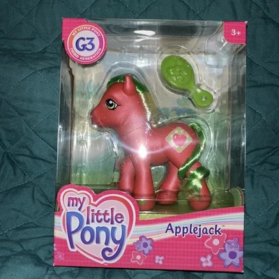 My Little Pony 2019 Basic Fun G3 Applejack MIB Retro - Image 1 of 4