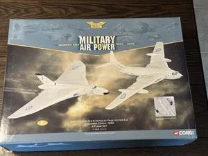 Corgi Avro Vulcan B.2 & Handley Page Victor B.2 V-Bomber Force 2 Plane Set 1963 - Picture 1 of 24