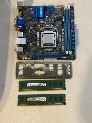 Asus 8gb DDR3 Ram Motherboard & CPU Works Computer Parts Electronics  - Image 1 of 4