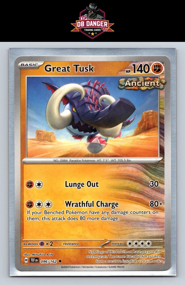 SV05: Temporal Forces #096/162 Great Tusk - Image 1 of 1