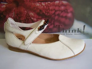 Think! Schuh Modell Chilli in Bianco mit Klett Frühjahr Sommer  - Bild 1 von 2