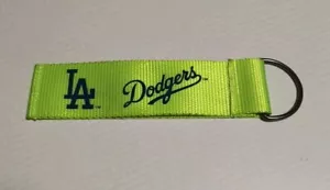 LA Dodgers Neon Bag Tag - Key Chain - Picture 1 of 4