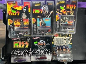 Lot 6 Johnny Lightning Hot Wheels Racing Champions Kiss Set 1:64 Diecast - Picture 1 of 8