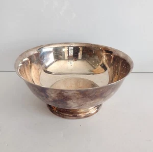 Vintage 1973 Ford 300-500 Club Meridian Silver Plated Pedastal Bowl Salesman - Picture 1 of 10