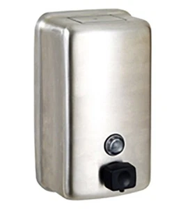 Metlam ELLIPSE SOAP DISPENSER 1.2L Button Pump, Satin Stainless Steel*Aust Brand - Picture 1 of 1