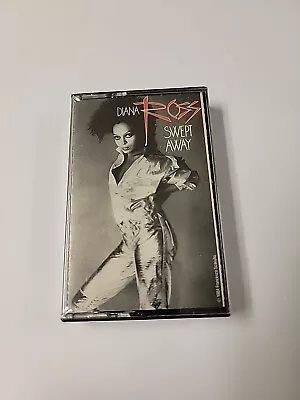 **New Sealed** Diana Ross Swept Away CASSETTE Tape 1984 RCA AFK1-5009 RARE! OOP! - Image 1 of 4