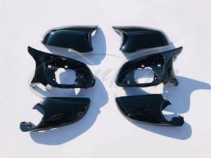 Juego de unidades de espejo retrovisor negro brillante completo BMW M3/M4 M Style 3 piezas serie 1/2/3/4/F BMW - Imagen 1 de 6