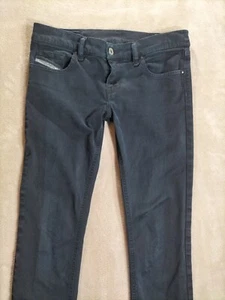 Diesel Jeans Women's Size 30 Black #RN93243 Slim Fit Low Rise - Picture 1 of 13