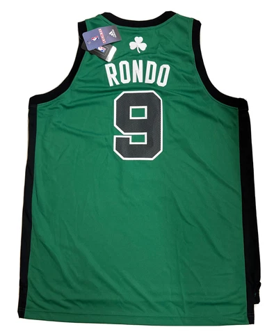 New Rajon Rondo Celtics Adidas Men’s Green With Black Large Swingman Size Jersey Cover