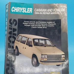 Chilton's Chrysler Caravan and Voyager 1984-94 Repair Manual - Picture 1 of 7
