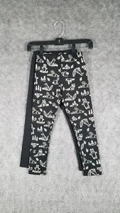 Eddie Bauer Girl Sz S 2-Pack Rock Hopper Leggings Black/White NWT Casual Animals - Picture 1 of 10