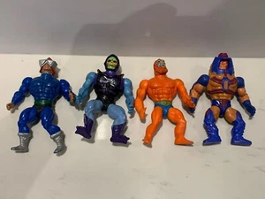 Lot Of 4 Vintage 1980's Motu He-man Masters Of Universe Action Figures Mattel - Bild 1 von 15