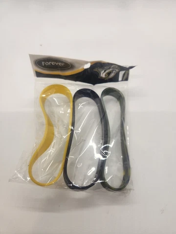 Nashville Predators 3 Rubber Wristbands Bracelets New Cover
