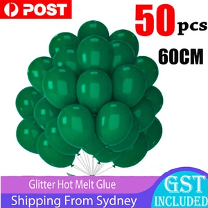 50PCS Happy Green Easter's Foil Balloon Set Party Supplies Easter Decoration AUS - Picture 1 of 12