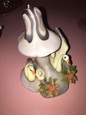 Swan And Mushroom Wax Candle rare