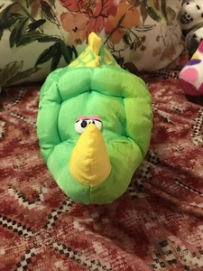 Fisher-Price Dino Roar Puffalump neon green Parachute Material 1992 - Picture 1 of 5