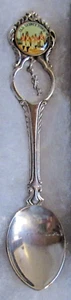 #465) SILVER PLATED TEA SPOON OLD SIDNEY TOWN OPEN AIR MUSEUM THEME PK AUSTRALIA - Picture 1 of 2