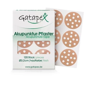 Gatapex Akupunkturpflaster Form: rund 120 Stück Haut Ø32mm Pflaster Kopfschmerz - Bild 1 von 1
