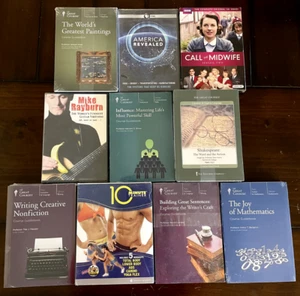 Great Courses, BBC, and PBS Lot ALL BRAND NEW - Bild 1 von 3