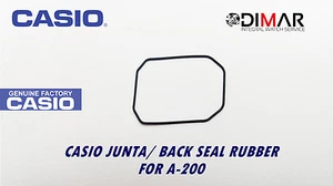 Casio Gasket / Back Seal Rubber, For Modelos. A-200 - Picture 1 of 1