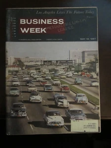 Business Week Magazine May 1957 Los Angeles Lives The Future Today Freeway 62 - Picture 1 of 2