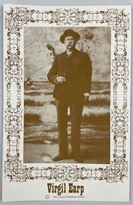 Virgil Earp, Vintage Old West Postard, ca. 5-1/2" x 8-1/2", Legendary Lawman - Bild 1 von 2