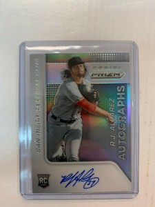 R.J. Alvarez 2015 Prizm Prizm Auto Card #68