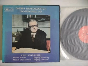 SHOSTAKOVICH SYMPHONY NOs 1 - 15 KONDRASHIN BARSHAI MRAVINSKY EMI SLS 5025 - Picture 1 of 5