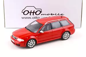 1:18 OTTO mobile OT1026B Audi RS4 Avant B5 Misano rosso 2000 - Foto 1 di 4