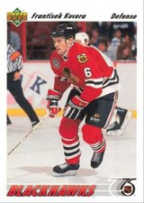 1991-92 Upper Deck Hockey Frantisek Kucera Chicago Blackhawks #468