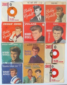 Lot of 113 Sleeved 45s from Record Collection - Box #73 - 50s & 60s Teen Idols 2 - Picture 1 of 10