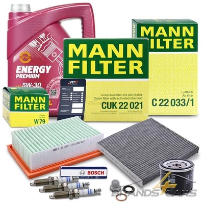 MANN-FILTER MANN INSPEKTIONSPAKET FÜR RENAULT TWINGO 3 SMART FORFOUR FORTWO 1.0 BJ 14-19