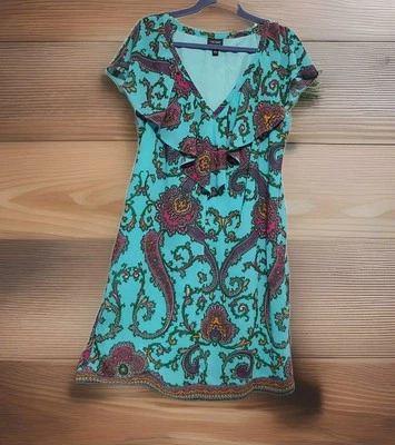 Платье-футляр женское Nicole Miller размер 12 New York с подкладкой бюст 21 длина 38 дюймов  - Изображение 1 из 4