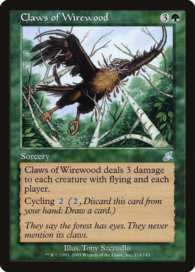 Scourge Claws of Wirewood MTG Magic the Gathering NM - Image 1 of 1