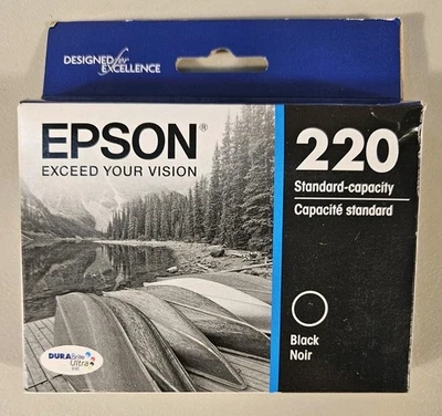 Epson 220 Durabrite Ultra Black Ink Cartridge  - Image 1 of 4