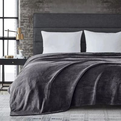 Großer Kunstfell Warm Fleece Überwurf Weich Schlafsofa Nerz Decke Double & King - Bild 1 von 4