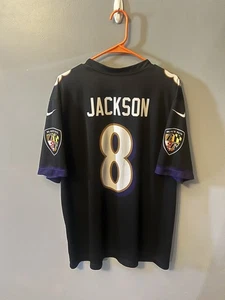 Authentic Lamar Jackson Baltimore Ravens Nike Dri-fit XL NFL Jersey - Picture 1 of 5