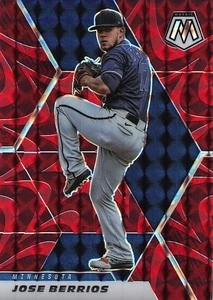 Mosaico Panini 2021 #184 José Berrios rojo - Imagen 1 de 2