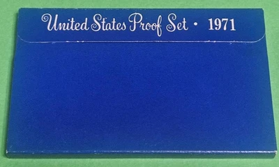 1971-S U.S. Mint Proof Set - 5 Coins in Original Packaging - Image 1 of 4