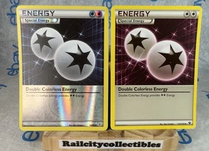 Pokémon TCG Double Colorless Energy Phantom Forces 111/119 Reverse Holo + N Holo - Picture 1 of 9