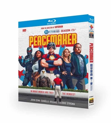 Peacemaker Temporada 2 (2025) Juego de 2 Discos Nuevo Caja Sellada Foto 1 de 2