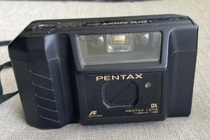 Pentax Pro Sport Date 35 mm Kamera Auto Datum Blitz Fokus Return DX Made in Japan - Bild 1 von 13