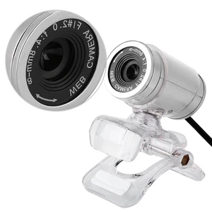 Clip On 360° USB 0.3 Megapixel HD Webcam Web Camera With Mic FY - Afbeelding 1 van 11