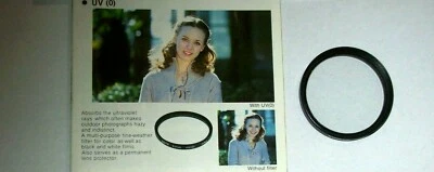 VINTAGE HAKUBA 40.5mm UV SCREW IN FILTER, WITH CASE AND BOX MADE IN JAPAN - Image 1 of 4